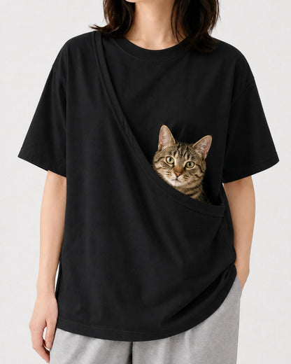 PawTees™ — The Cat Carrier Tee