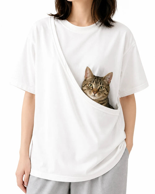 PawTees™ — The Cat Carrier Tee