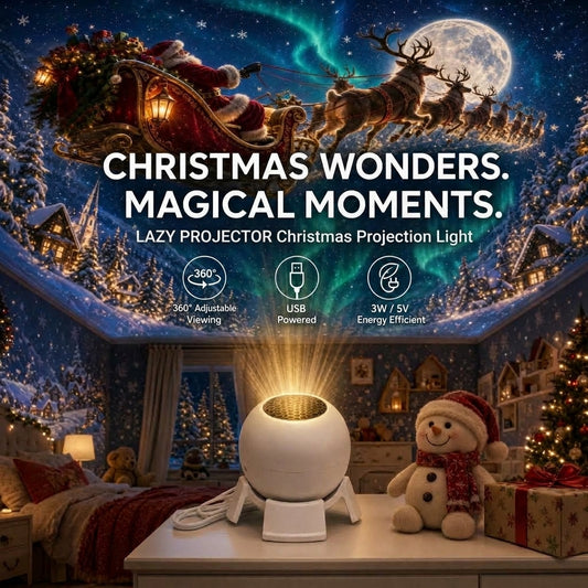 LazyLights™ Christmas Projector