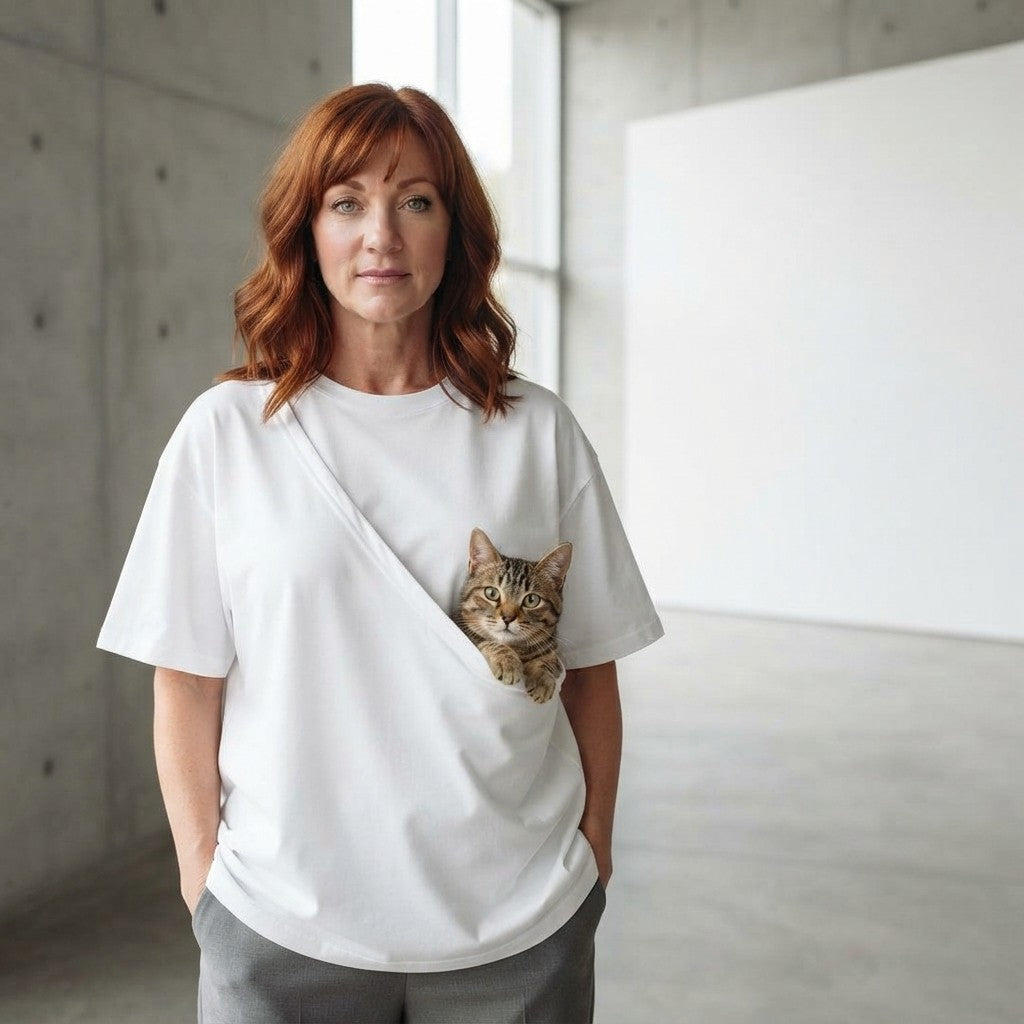 PawTees™ — The Cat Carrier Tee