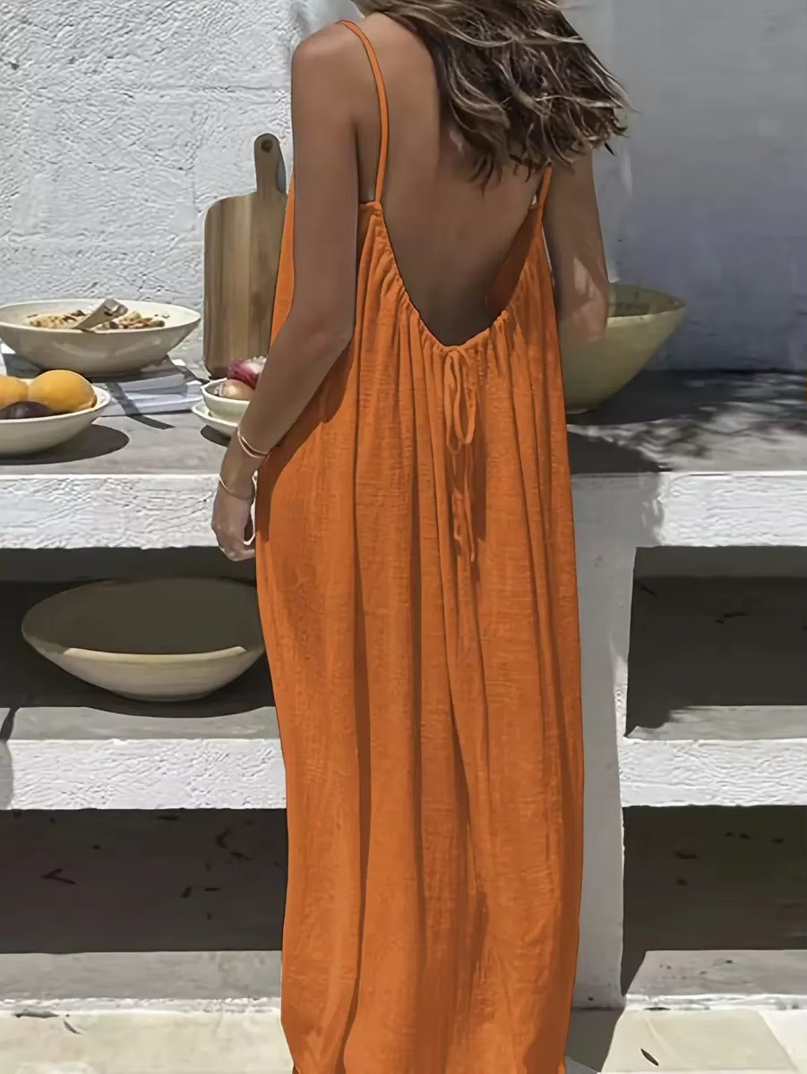 Backless Cami Dress