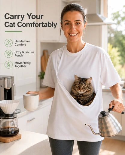 PawTees™ — The Cat Carrier Tee